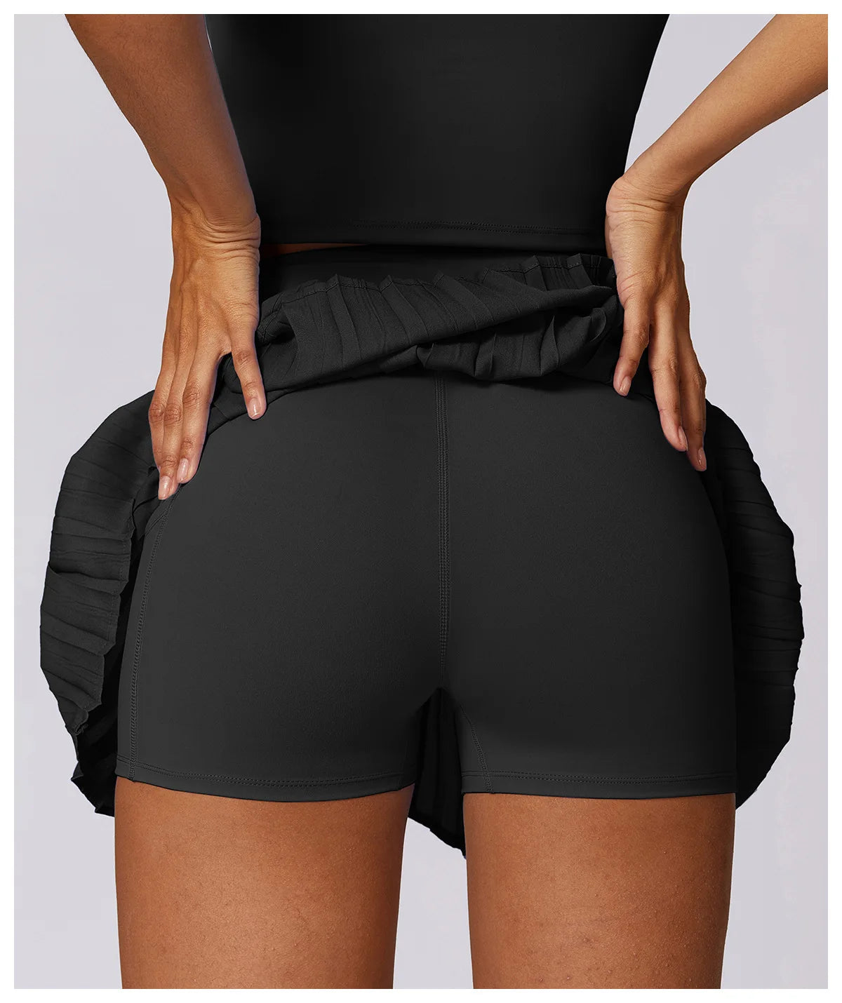 Eterna Chic Tennis Skirt 2025 With Yoga Sports Skirt, 2 Pieces