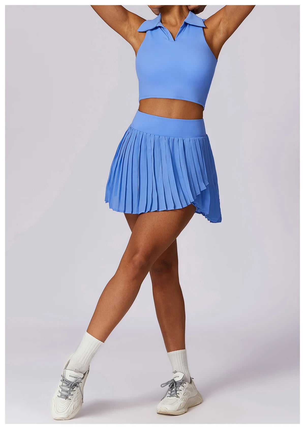 Eterna Chic Tennis Skirt 2025 With Yoga Sports Skirt, 2 Pieces