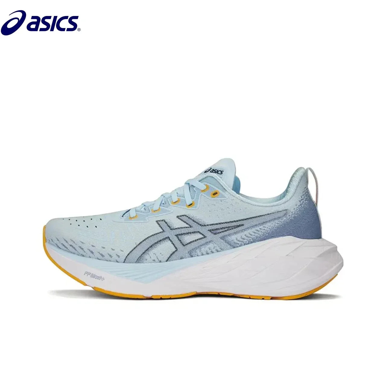 Asics Novablast 4 Comfortable Running Shoes Breathable Low-cut Sneakers for Men and Women Black Gold