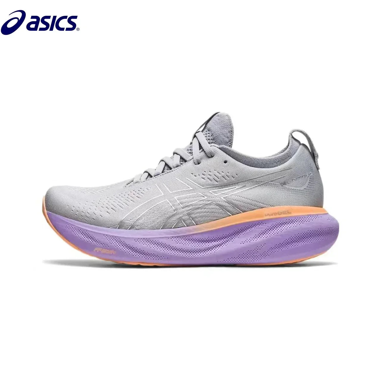 Asics Nimbus 25 Women Running Shoes Tenis Original Cushion Nimbus 25 Women Sneaker Breathable Sport