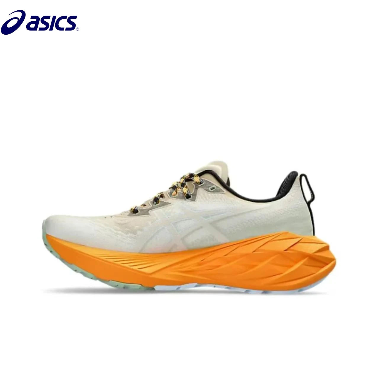 Asics Novablast 4 Comfortable Running Shoes Breathable Low-cut Sneakers for Men and Women Black Gold