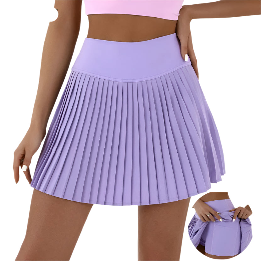 Eterna Chic Tennis Skirt 2025 With Yoga Sports Skirt, 2 Pieces