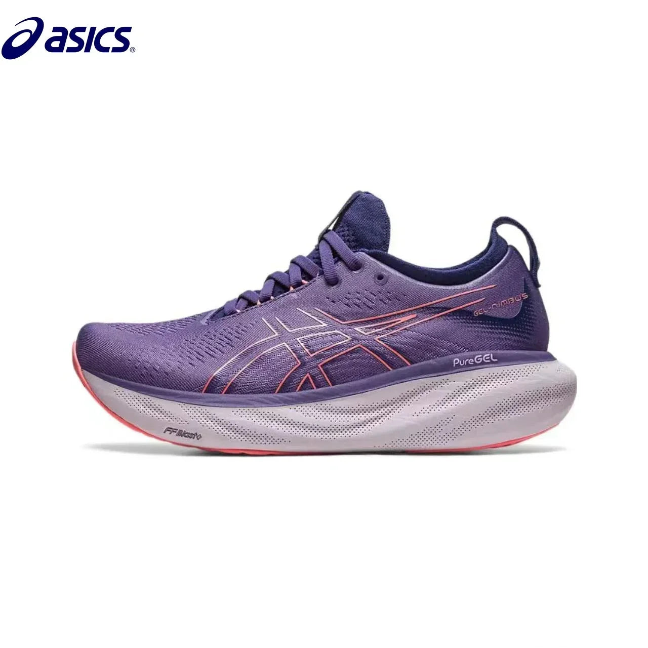 Asics Nimbus 25 Women Running Shoes Tenis Original Cushion Nimbus 25 Women Sneaker Breathable Sport